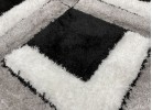 Тъкан килим 3D SHAGGY GRANDE 400 black